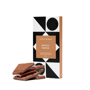 Chocolate Koko Black Waffly Wafer Block 80g